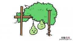 瓜藤架简笔画 瓜架简笔画怎么画