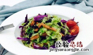 小白菜炒紫甘蓝 小白菜炒紫甘蓝怎么做