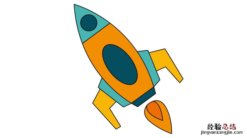 宇宙飞船简笔画 宇宙飞船简笔画儿童画