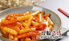 拉面炒年糕图片 拉面炒年糕的做法