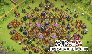 10本部落战防御最强阵型 10本部落防御最强阵型