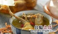 虫草花鸽子汤的做法与配料 虫草花鸽子汤的做法