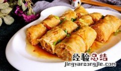 豆皮卷酸菜粉肉怎么做才好吃 豆皮卷酸菜粉肉怎么做