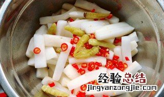 爽口脆萝卜的腌制方法 爽口脆萝卜的腌制方法介绍