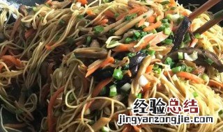 徽式炒面的做法 手把手教你在家制作徽式炒面