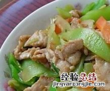 莴笋炒肉的做法视频 莴笋炒肉的做法