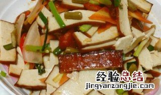 水萝卜炒豆干粉条 水萝卜炒豆干