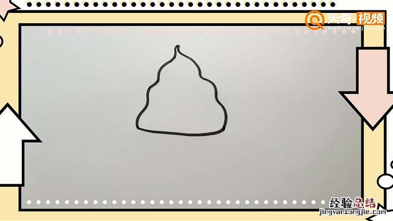 冰淇淋简笔画图片彩色 冰淇淋简笔画