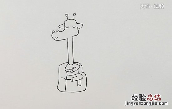 鹿的简画笔画 鹿先生简笔画