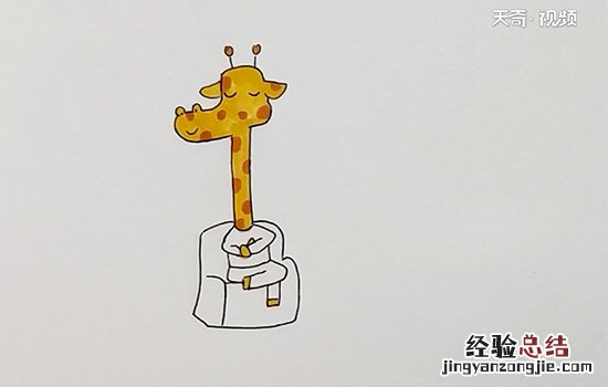 鹿的简画笔画 鹿先生简笔画