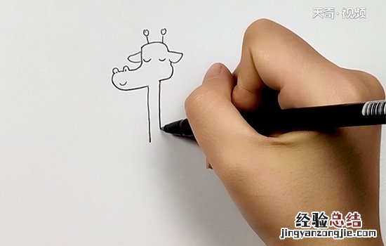 鹿的简画笔画 鹿先生简笔画
