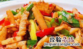 片肉焖桂竹笋怎么做 竹笋焖肉做法