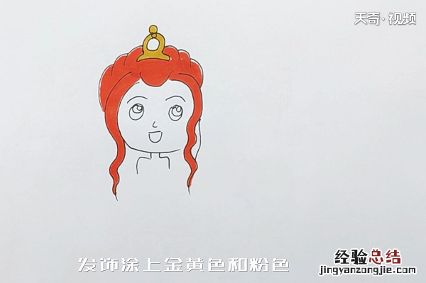 叶罗丽简笔画 叶罗丽简笔画简单又漂亮