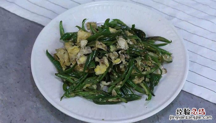 湖南辣椒炒蛋的做法 湖南炸辣椒炒蛋图片