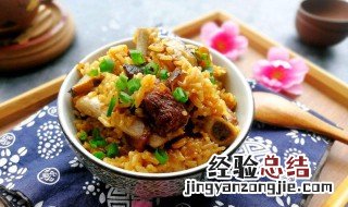 福建排骨饭 闽南排骨饭的做法