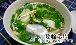 青菜汤年糕的做法 年糕青菜汤怎么烧好吃