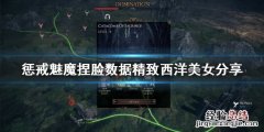 惩戒魅魔捏脸数据精致西洋美女分享 惩戒魅魔捏脸大全