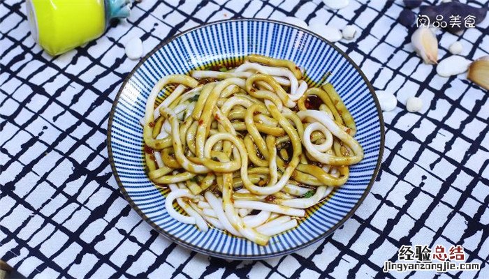 凉拌土豆粉怎么做 凉拌土豆粉怎么做好吃简单