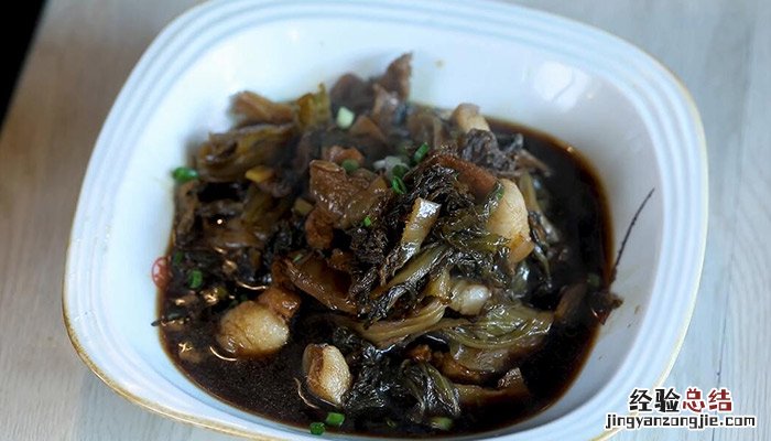 梅干菜烧肉的做法 梅干菜烧肉怎么做