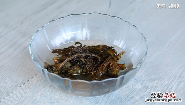 梅干菜烧肉的做法 梅干菜烧肉怎么做