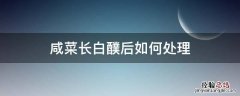 咸菜长白醭了还能吃吗 咸菜长白醭后如何处理