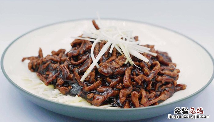 京酱肉丝的做法 京酱肉丝的做法和材料