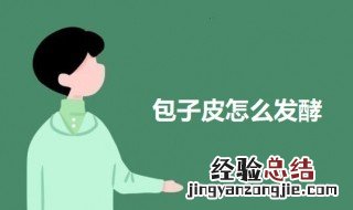 包子皮怎么发面才松软窍门 包子皮怎么发酵