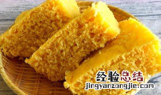 玉米面发糕比例 玉米面发糕比例多少合适