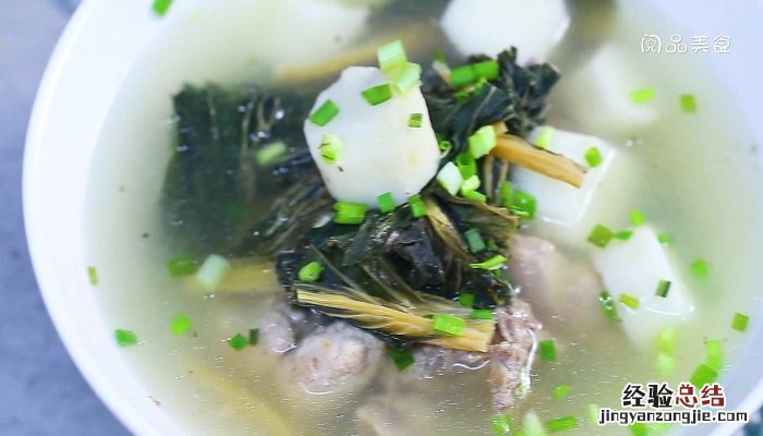 菜干淮山排骨汤的做法 淮山菜干汤的做法大全