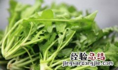 荠菜的功效与作用及食用方法 荠菜的功效与作用