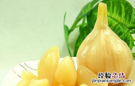 甜蒜的腌制方法 甜蒜的腌制方法图片