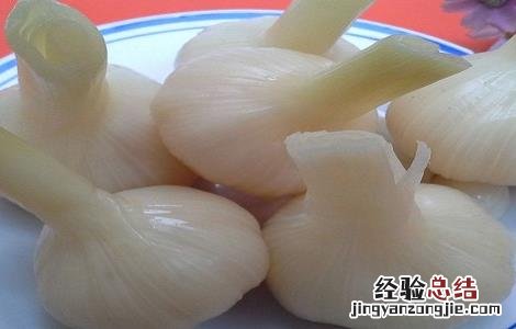 甜蒜的腌制方法 甜蒜的腌制方法图片