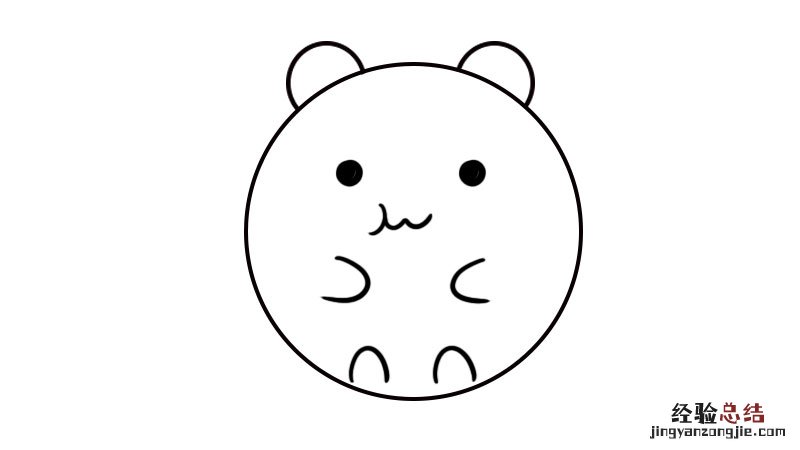 画圆圈简笔画 圆圈简笔画步骤