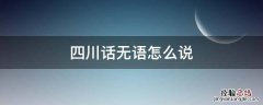 四川话无语怎么说 无语用四川话怎么说