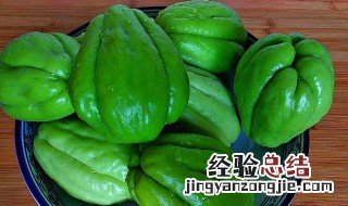 佛手瓜的吃法和禁忌 佛手瓜的禁忌搭配食物