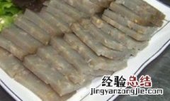 红薯粉焖子制作 以下是做法步骤