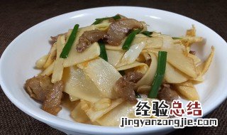 鸡和竹笋的做法大全集 竹笋多样做法之竹笋鸡片