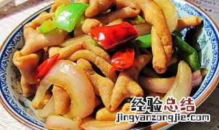 鸡肠怎么炒 炒鸡肠的方法介绍