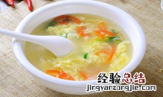 蛋汤简便方法 简单蛋汤
