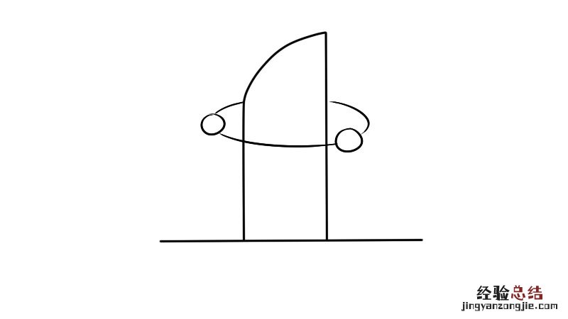 未来建筑简笔画怎么画 未来世界的建筑简笔画