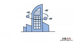 未来建筑简笔画怎么画 未来世界的建筑简笔画