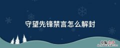 守望先锋禁言申诉有用吗 守望先锋禁言怎么解封
