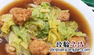 大白菜炒肉圆子怎么做窍门 大白菜炒肉圆子怎么做