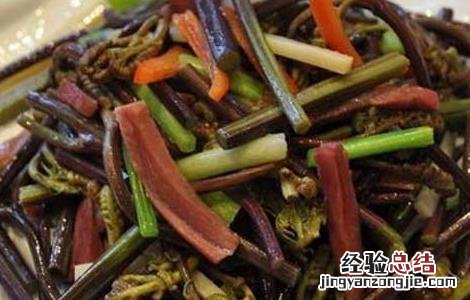 孕妇可以吃蕨菜吗早期 孕妇可以吃蕨菜吗