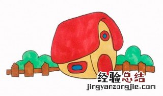 农场怎么画 农场简笔画教程