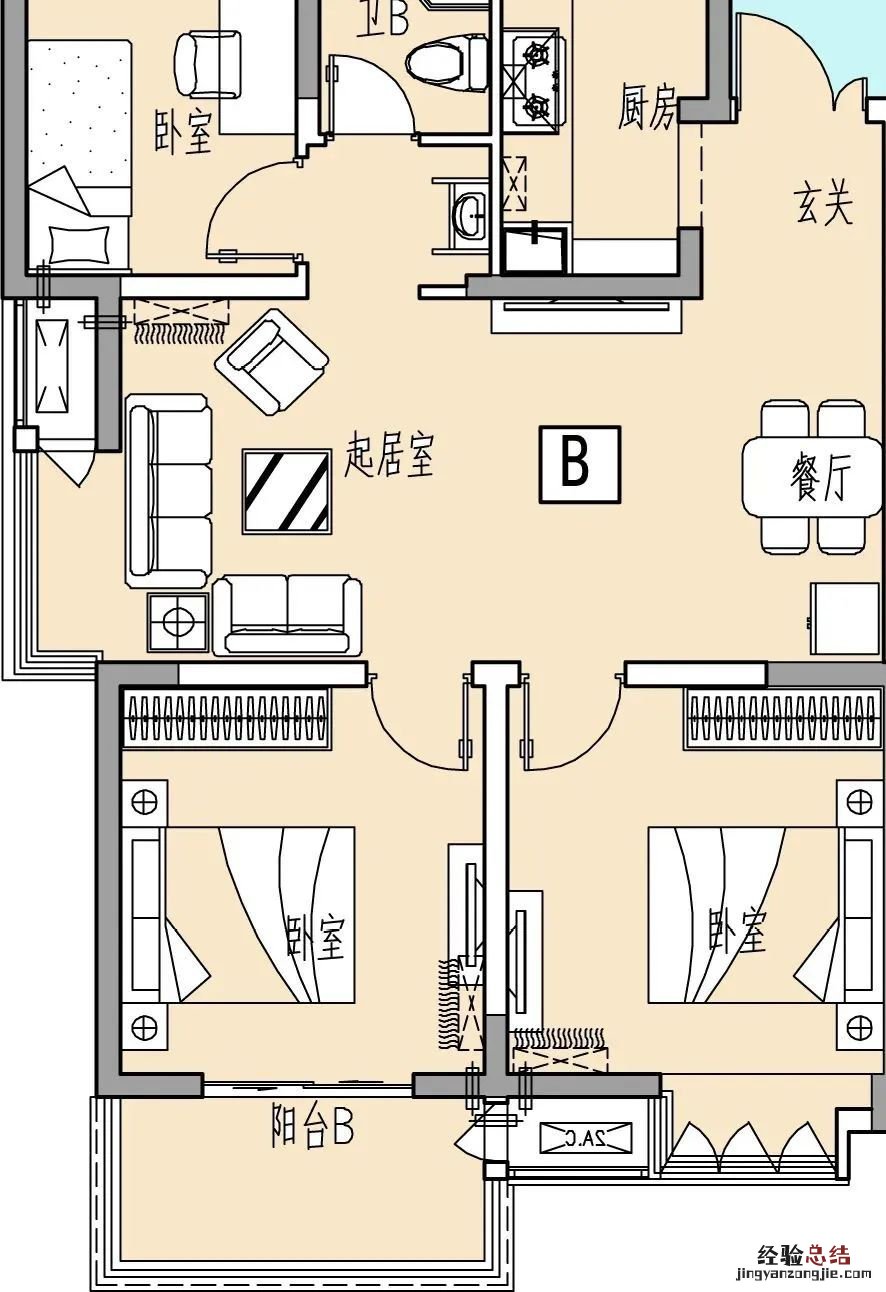 无锡龙塘岸后五巷B块保障房户型 无锡龙塘岸后五巷房价