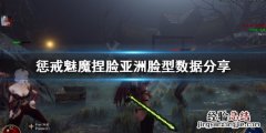 惩戒魅魔亚洲捏脸数据 惩戒魅魔捏脸怎么捏亚洲脸型