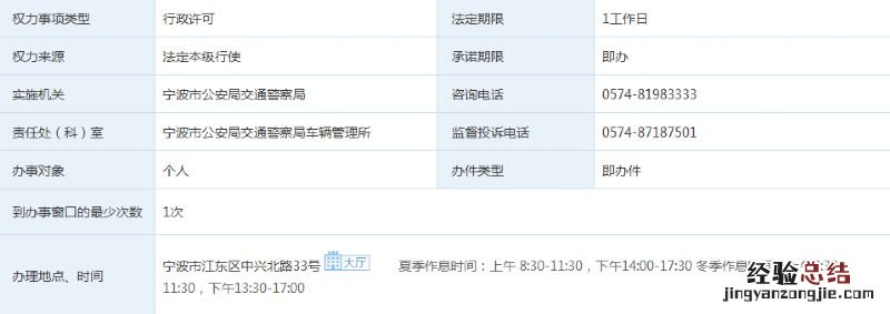 宁波机动车登记指南 宁波机动车驾驶证申领指南