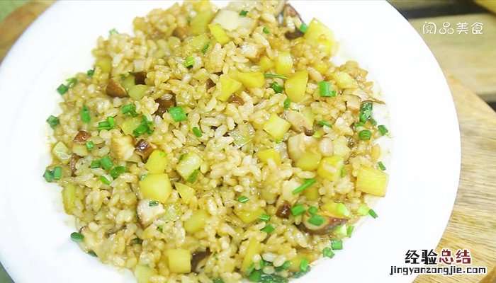 土豆香菇烩饭 土豆香菇烩饭如何做