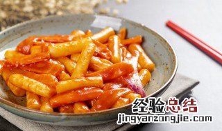 韩国辣年糕的做法 韩国辣年糕好吃吗